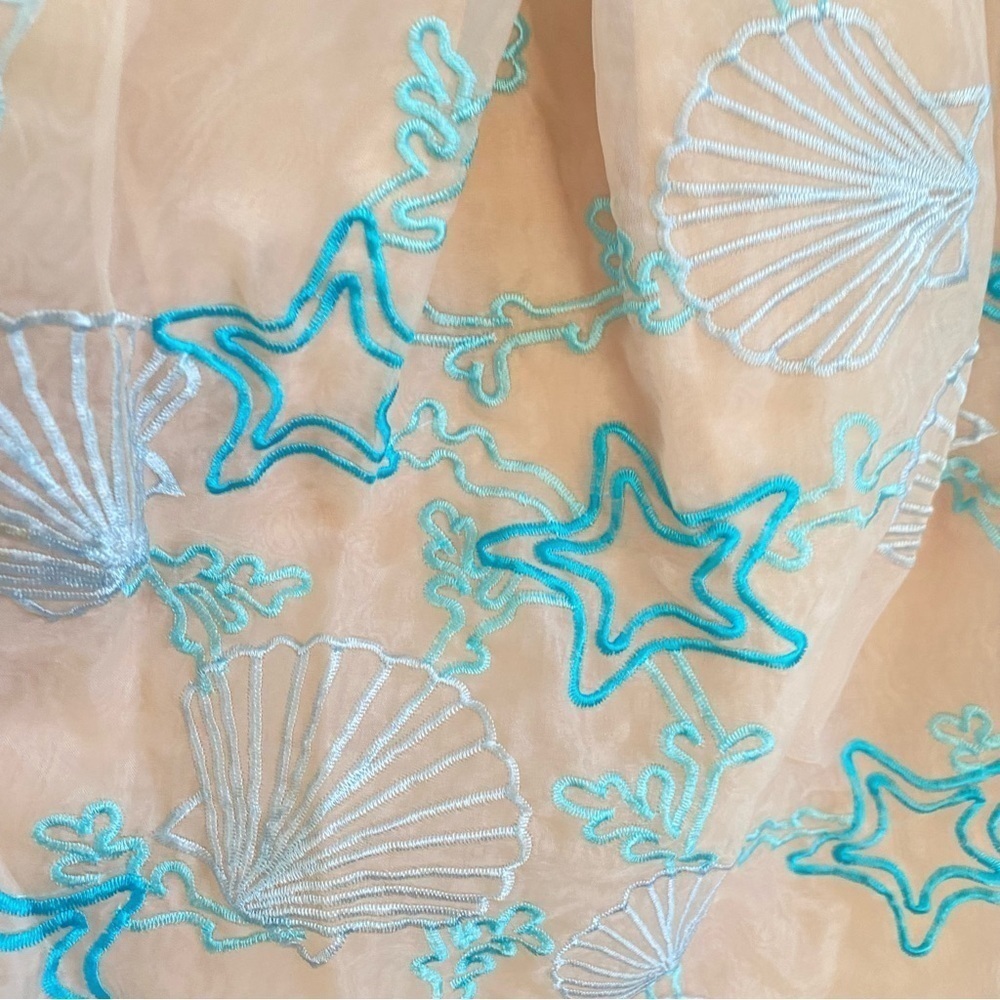 Modcloth "Seashell We Dance?" Dress by Nishe Sz UK 14, US 10 EUC - Picture 5 of 6
